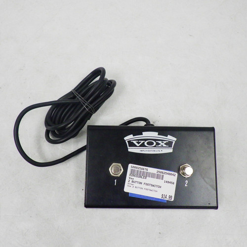 Used Vox 2 Button Footswitch  40042-S000258676