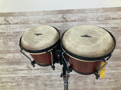 Used Latin Percussion - LP CP 6 7 BONGO SET WITH STAND 41112-S000097303