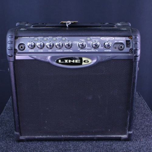 Vist Large View of Product Image Which is Used Line 6 SPIDER II 15 WATT GUITAR AMP 1 x 8 Solid State Amplifier 1 x 8 40123-S000130500