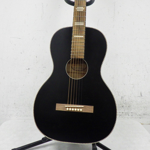 Vist Large View of Product Image Which is New Recording King Dirty 30s Series 7 RPS-7-MBK Black Parlor Guitar 40042-TMLRPS-7-MBK