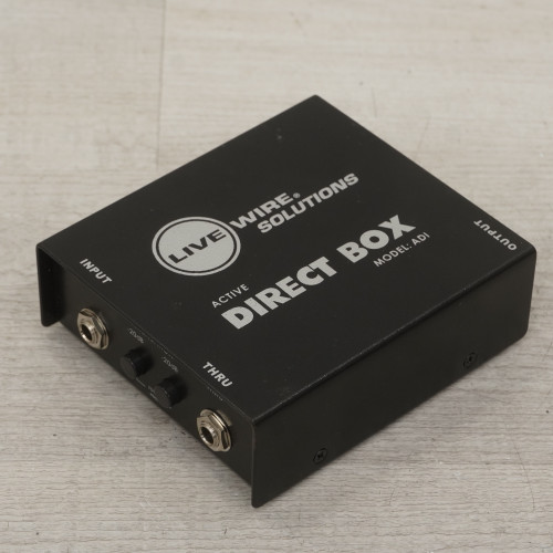 Used Live Wire Solutions ADI Direct Box 40015-S000327921