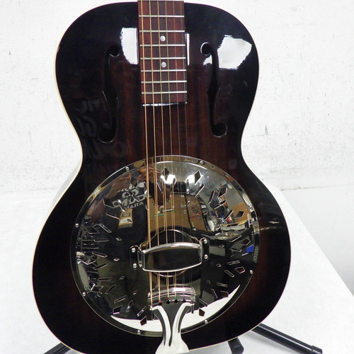 Vist Large View of Product Image Which is New Recording King Biscuit Cone Resonator Guitar 40042-TMLRR-41-VS
