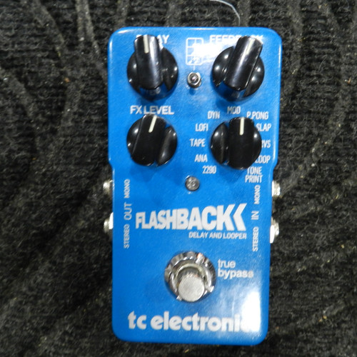 Used TC Electronic FLASHBACK Delay Pedal 40105-S000076136