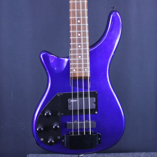 Vist Large View of Product Image Which is Used Rogue LX200B LEFTY BASS Bass Guitar Blue 4-String 40123-S000130535
