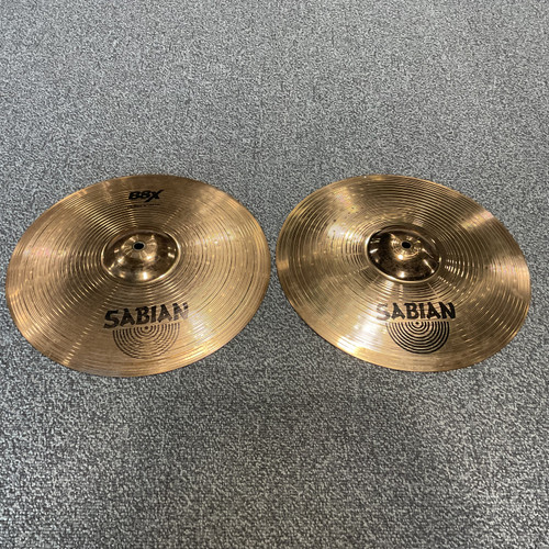 Used SABIAN B8X 14" HI HATS 41106-S000093958