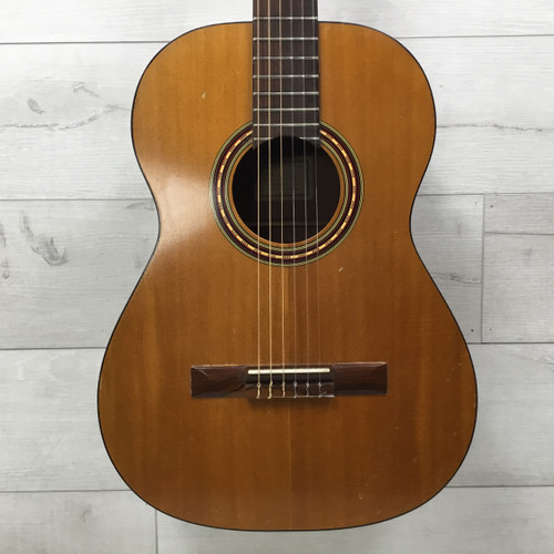 Used Gibson C-0 Vintage Classical Guitar With Headstock Repair Solid Top Natural 40051-S000115233