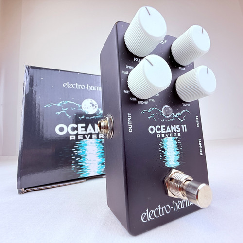 New Electro-Harmonix Oceans 11 Reverb Pedal 41121-NS-EHOCEANS11
