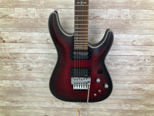 Used Schecter C-1 PLATINUM FRS SUSTAINIAC Electric Guitar 41112-S000097312