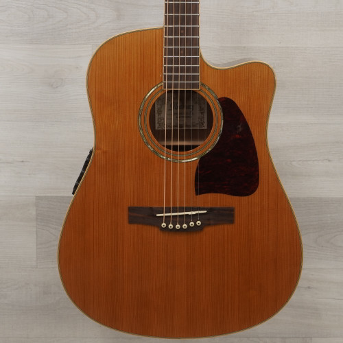 Used Ibanez AW35RECE-NT-2Y01 Solid Top Acoustic Guitar Wood 40015-S000327937
