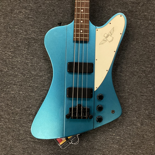 Used Epiphone THUNDERBIRD IV Bass Guitar Blue 4-String 40111-S000187631