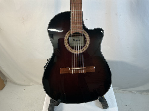 Vist Large View of Product Image Which is Used Ibanez GA35TCE-DVS Laminate Top Acoustic Guitar Wood 40012-S000303093