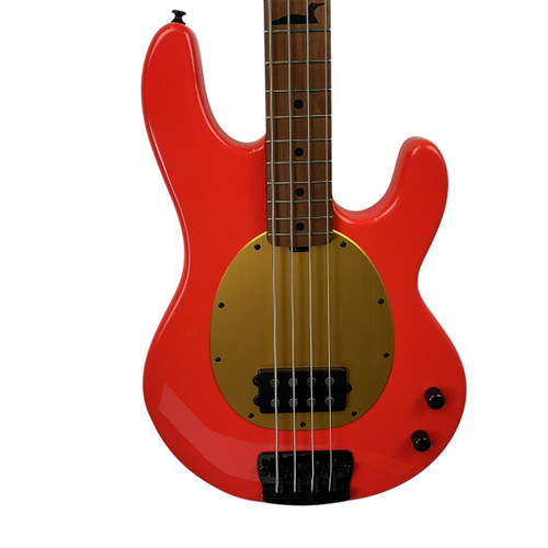 Used Sterling by Ernie Ball PETE WENTZ STINGRAY Bass Guitar Red 4-String 41120-S000033965