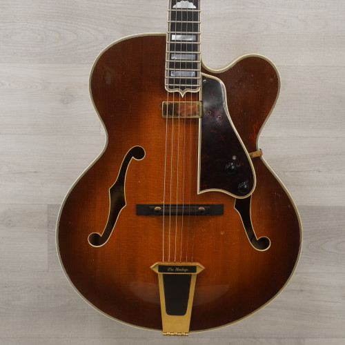 Used Heritage Golden Eagle Vintage Semi-hollow Electric Guitar Sunburst 40015-S000327972