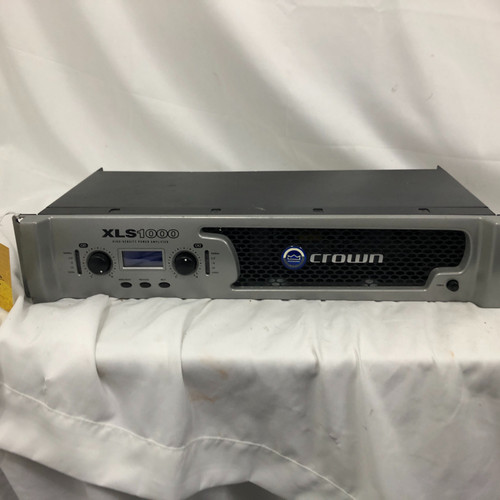 Used Crown XLS1000 Power Amplifier 41128-S000106217