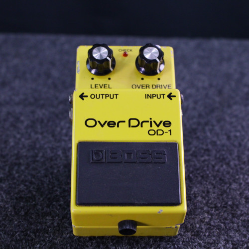 Vist Large View of Product Image Which is Used Boss OD-1 OVERDRIVE MIJ Vintage Distortion/Overdrive Pedal 40123-S000130557