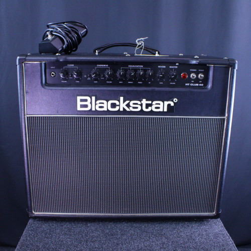 Vist Large View of Product Image Which is Used Blackstar HT CLUB 40 GUITAR AMP 1 x 12 Tube Combo Amplifier 1 x 12 40123-S000130555
