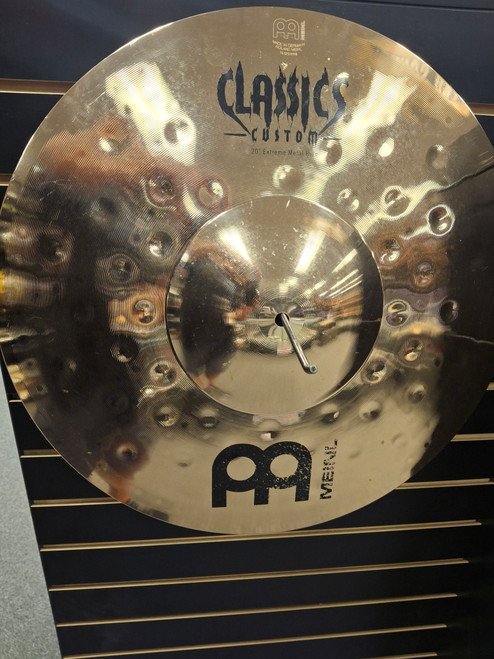 Used Meinl 20 CASSOCS CUSTOM EXTREME METAL RIDE Ride Cymbal 20" 41116-S000048583