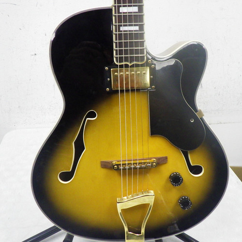 Used Carlo Robelli Semi-Hollow Electric GuitarTobacco Sunburs 40042-S000258771
