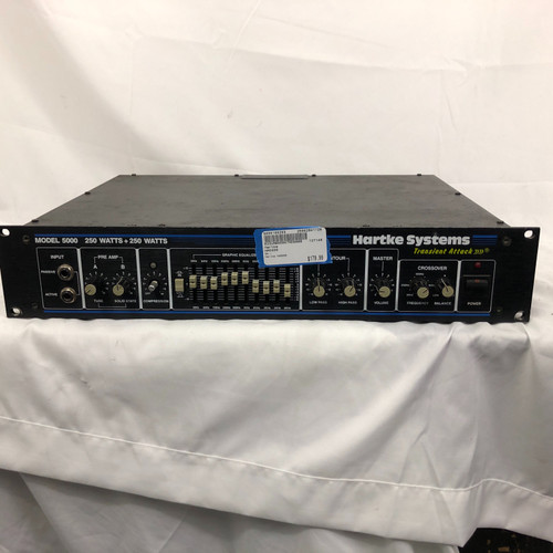 Used Hartke HA5000 Bass Amplifier Head 41128-S000106263