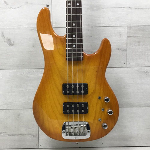 Used G&L L-2000 3 Bolt Neck Bass Guitar Amber 40051-S000115266