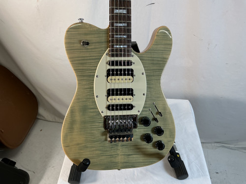 Vist Large View of Product Image Which is Used Sawtooth ET HYBRID T Type Electric Guitar Green 6-String 40012-S000303195