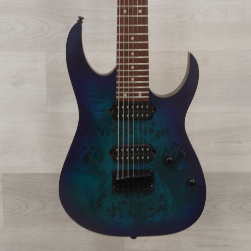 Used Ibanez RG7421PB Electric Guitar Blue 40015-S000328037