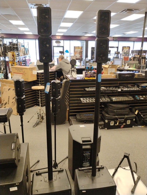 Vist Large View of Product Image Which is Used Yorkville EXM 400 SET W 2 SATTELITES Passive Full Range Speaker Cabinet