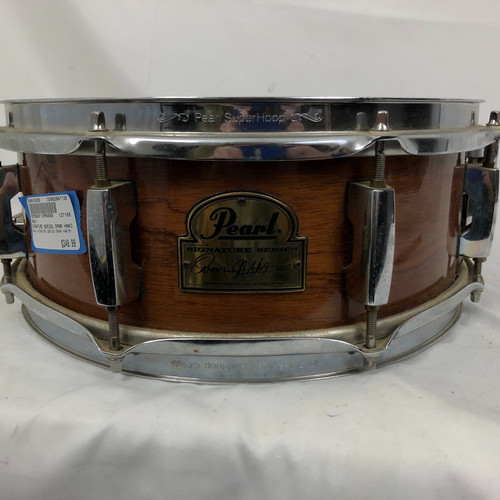 Used Pearl SIGNATURE SERIES OMAR HAKIM Wood Snare Drum 13" 41128-S000106298