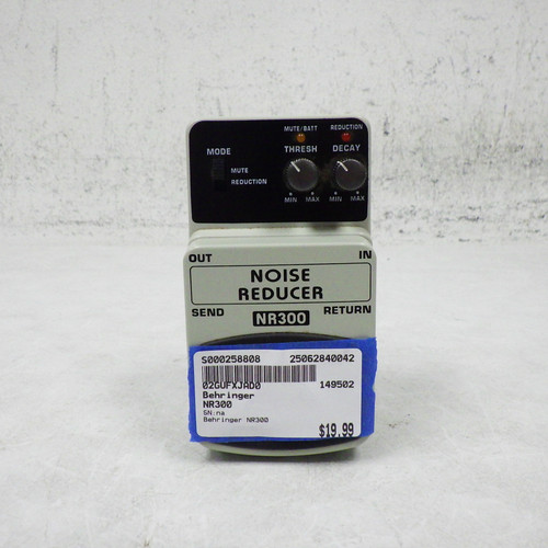 Used Behringer NR300 Noise Reduction Pedal 40042-S000258808