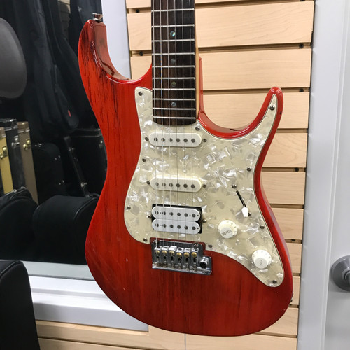 Vist Large View of Product Image Which is Used Zion STRAT STYLE S Type Electric Guitar Red 6-String 41125-S000039337