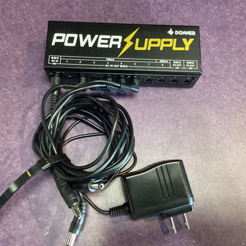 Used Donner POWER SUPPLY Guitar Effects Pedal 40111-S000187709