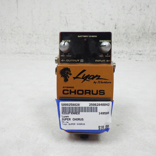 Used Lyon Super Chorus Pedal 40042-S000258828