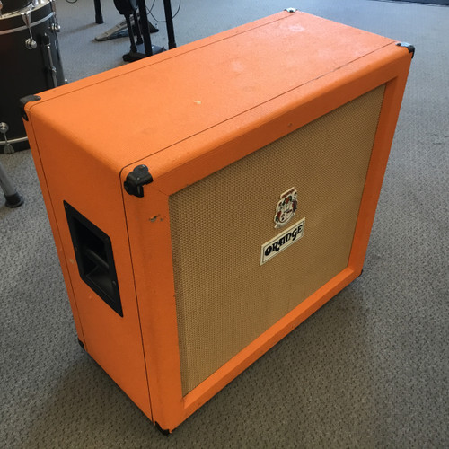 Used Orange PPC-412 4x12 Straight Guitar Speaker Cabinet 40051-S000115282