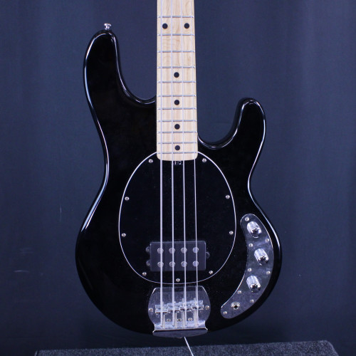 Vist Large View of Product Image Which is Used Sterling by Ernie Ball STINGRAY BASS SUB 4 Bass Guitar Black 4-String 40123-S000130602