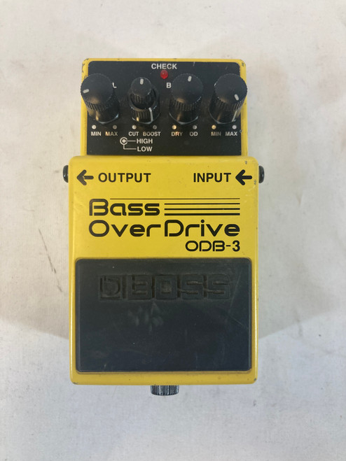 Used Boss ODB-3 BASS OVERDRIVE Pedal 41127-S000057545
