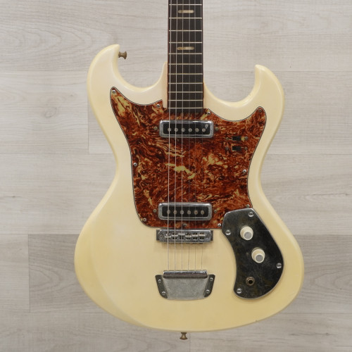 Used Kingston S2 Offset Double Cutaway Electric Guitar White 40015-S000328067