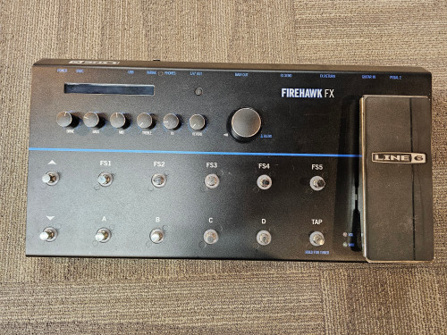 Vist Large View of Product Image Which is Used Line 6 FIREHAWK FX FLOORBOARD Floorboard Effect