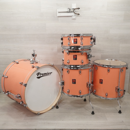 Used Premier Artist Series Drum Shell Kit Pink 40015-S000328082