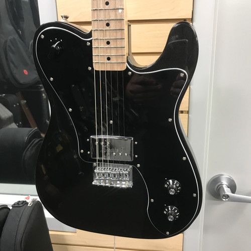 Used Squier PARANORMAL ESQUIRE DELUXE T Type Electric Guitar Black 6-String 41125-S000039357