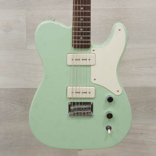 Used Squier Paranormal Cabronita Telecaster Electric Guitar Green 40015-S000328084