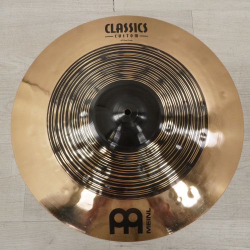 Used Meinl 19" Dual Crash Classics Custom Crash Cymbal 40015-S000328085