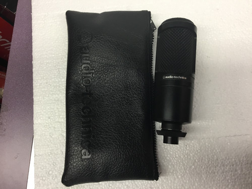 Used Audio Technica AT2020 + BAG Condenser Microphone 40107-S000152831