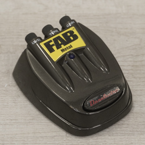 Used Danelectro Fab Metal Distortion Pedal 40015-S000328101