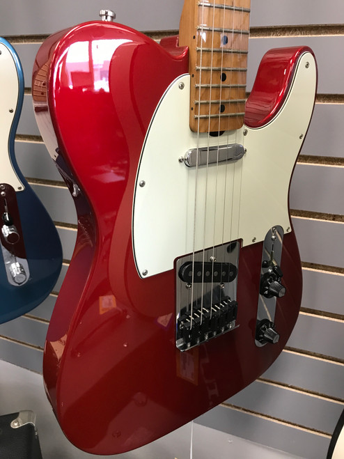 Used Fender MIM STANDARD PARTS TELECASTER T Type Electric Guitar Red 6-String 41123-S000110164