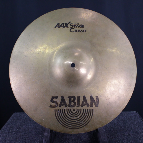 Vist Large View of Product Image Which is Used Sabian 16 AAX STAGE CRASH Crash Cymbal 16" 40123-S000130661