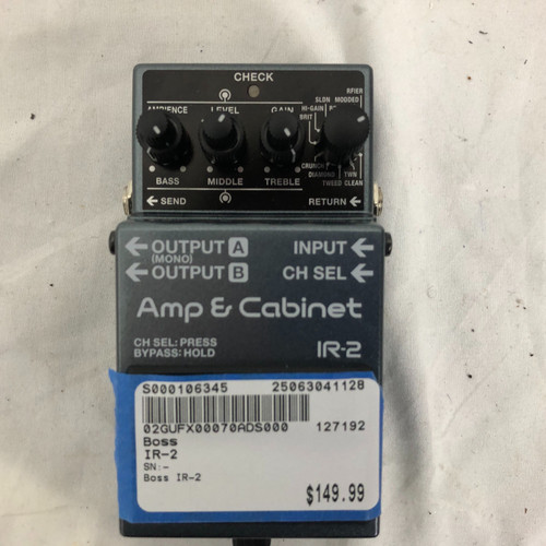 Used Boss IR-2 IR Cab Pedal 41128-S000106345