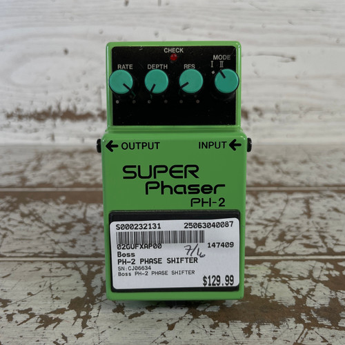 Used - Boss PH-2 PHASE SHIFTER Phaser Pedal 40087-S000232131