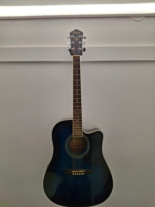 Used Ibanez V70 CE Acoustic Guitar Black 41116-S000048603