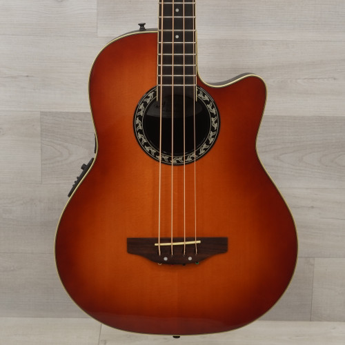 Used Applause AE140 Acoustic Bass Guitar Cherry Sunburst 40015-S000328151