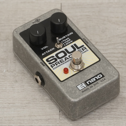 Used Electro Harmonix Soul Preacher Compressor Pedal 40015-S000328161